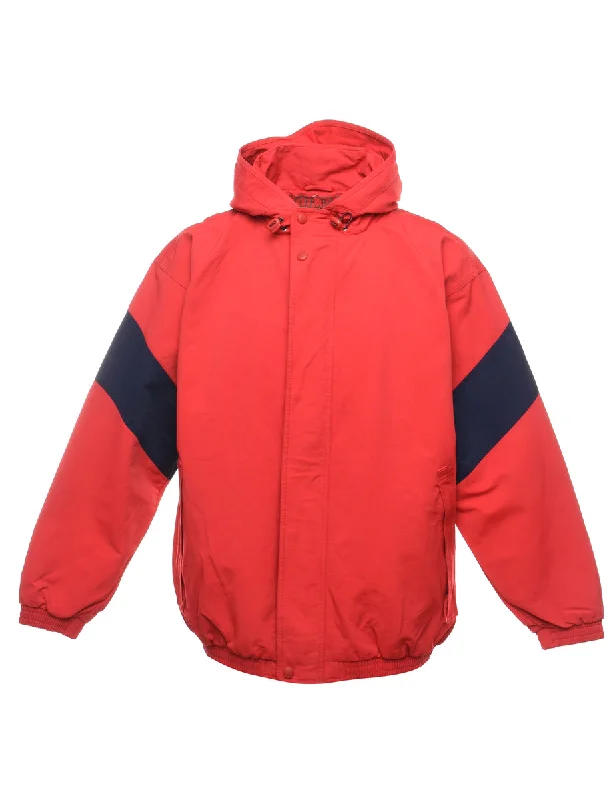 Outer Banks Crew Red & Navy Contrast Jacket - XL Hip Men's Retro