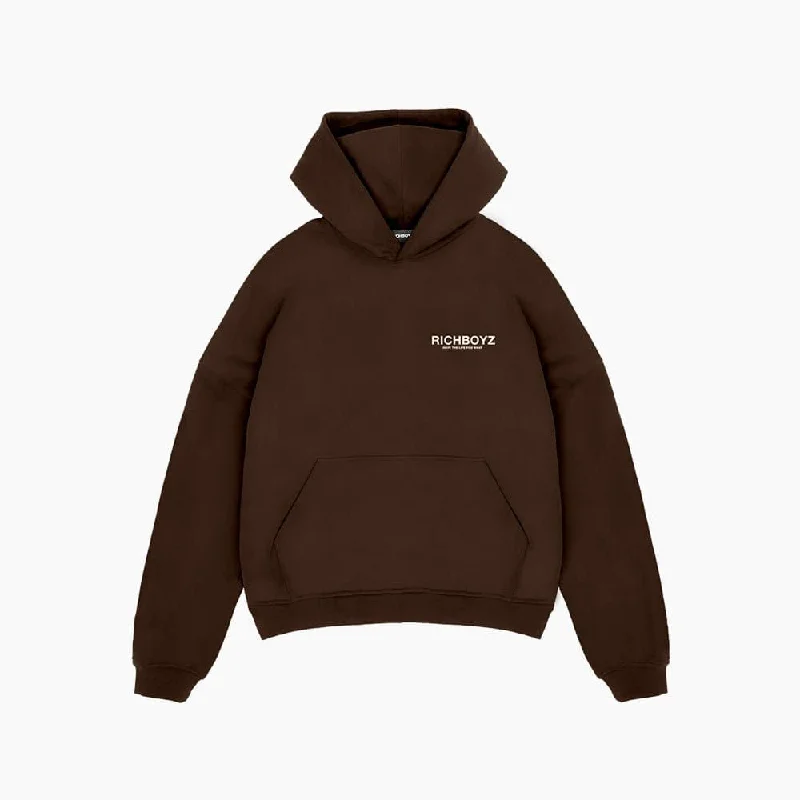 HOODIE - CHOCO BROWN Bold Men's Animal