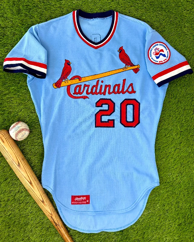 St. Louis Cardinals Lou Brock 1976 MLB Baseball Jersey (40/Medium) Vacation