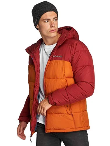 Columbia Men's Pike Lake Hdd Jkt-Red Element, Br Artistic Men's Hand