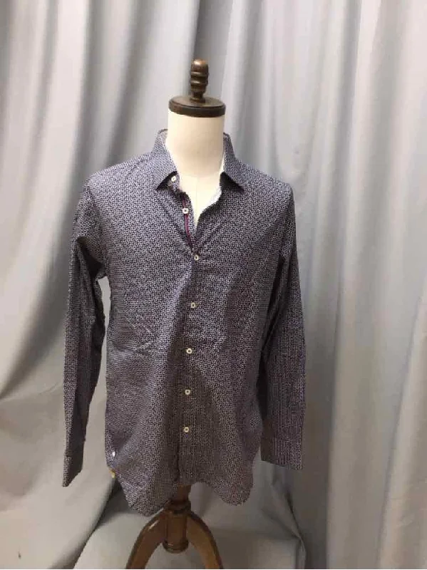 SIZE LARGE BUGATCHI Men's SHIRTS Sleek Men's Metallic