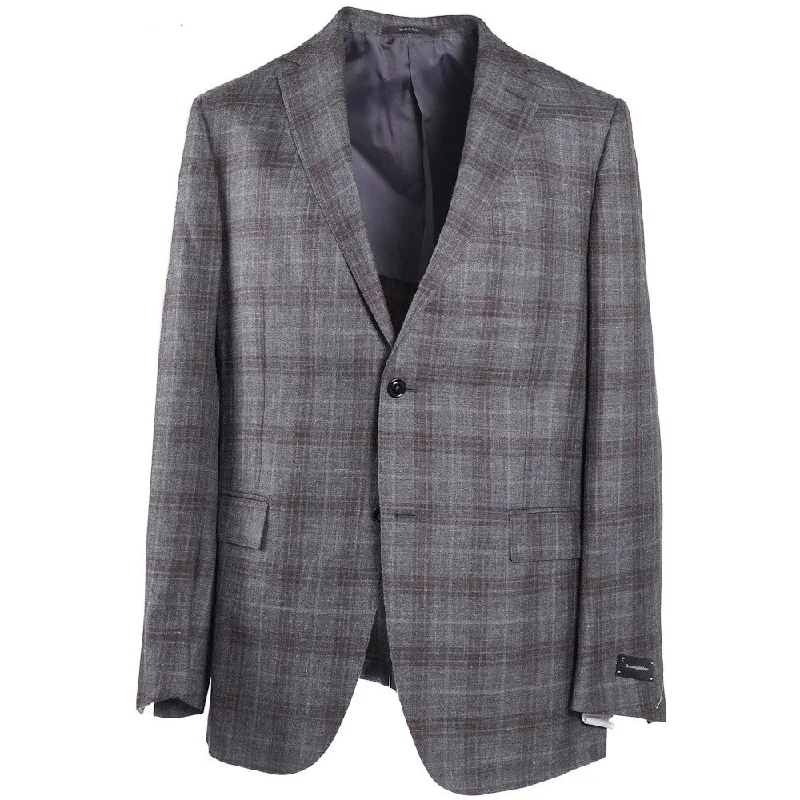 Ermenegildo Zegna Cashmere and Silk Sport Coat Unique Men's Upcycled