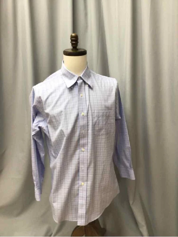 SIZE 16 BROOKS BROTHERS Men's SHIRTS Modern Men's Geometric