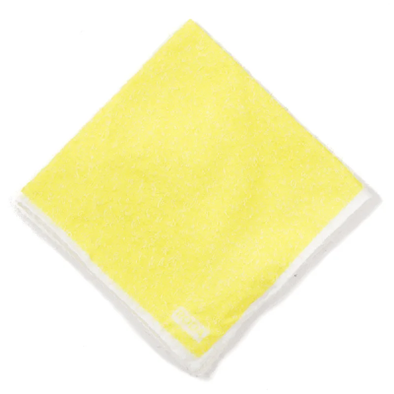 Roda Lemon Yellow Pocket Square Sporty Men's Tennis