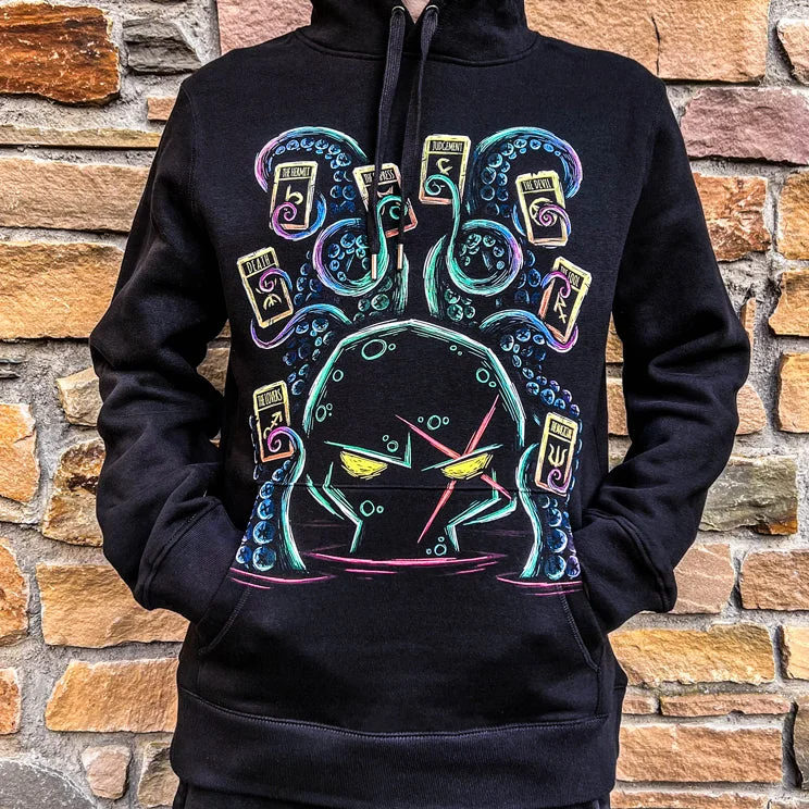 The Oracle and the Tarot Cards Hoodie Modern Men's Geometric