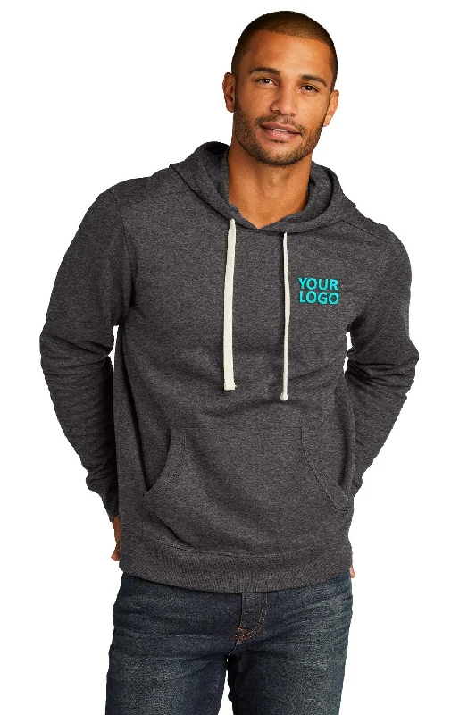 District Re-Fleece Hoodies, Charcoal Heather Modern Men's 