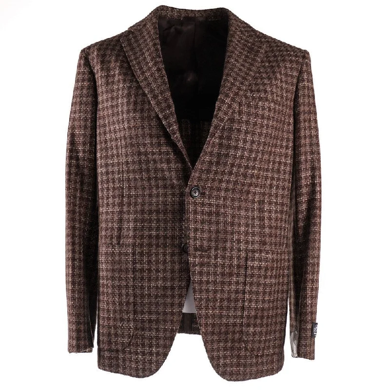 Belvest Soft Wool-Silk-Cashmere Sport Coat Traditional Men's Country