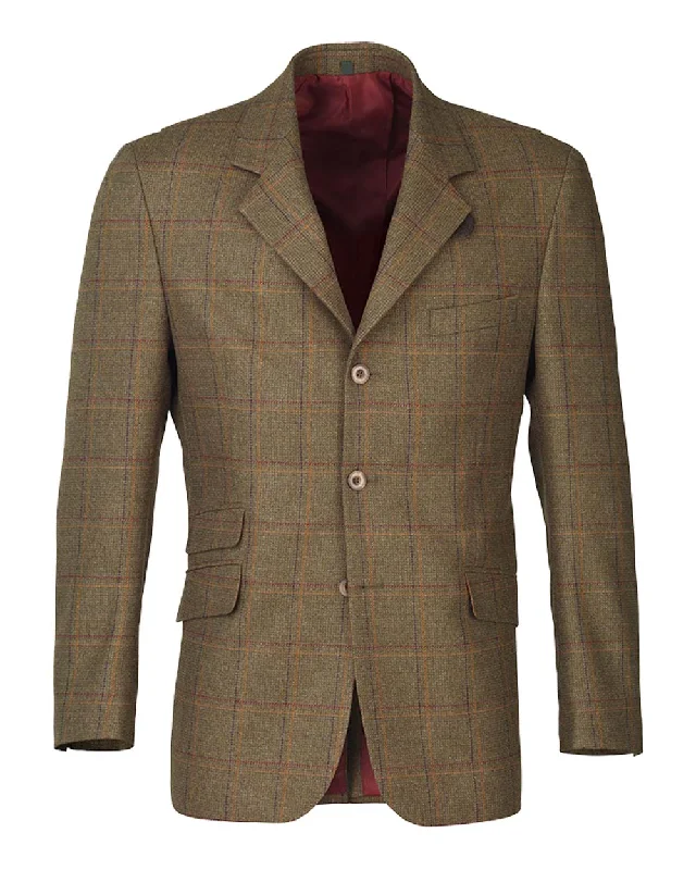 Laksen Woolston Tweed Field Sports Jacket Monochromatic Office Style