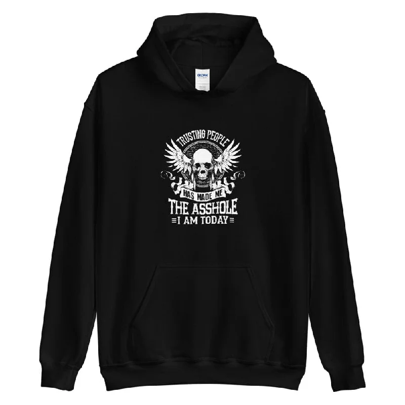 Trusting People Has - Skull Hoodie - up to 5XL Modern Men's Tech