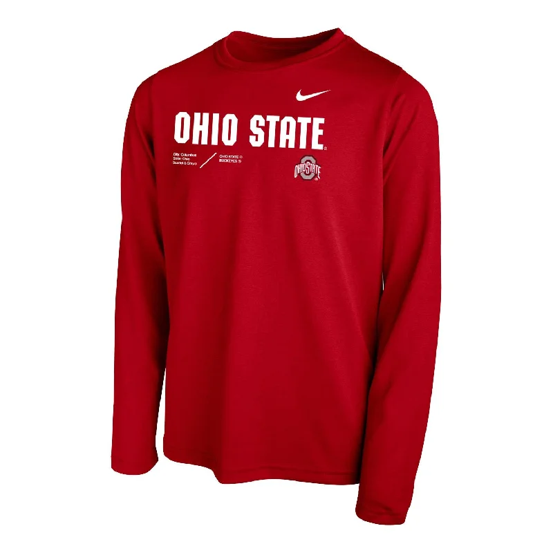 Youth Ohio State Buckeyes Local Legend Long Sleeve T-Shirt Relaxed Men's Australian 