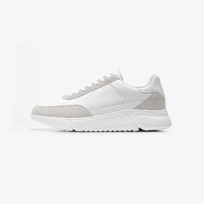 Premium Mesh Runner | White Lumberjack