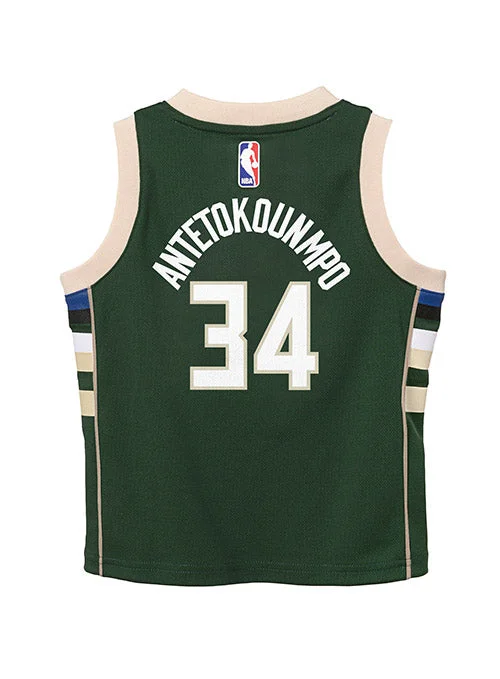 Juvenile Nike Icon Giannis Antetokounmpo Milwaukee Bucks Replica Jersey Elegant Men's Cashmere