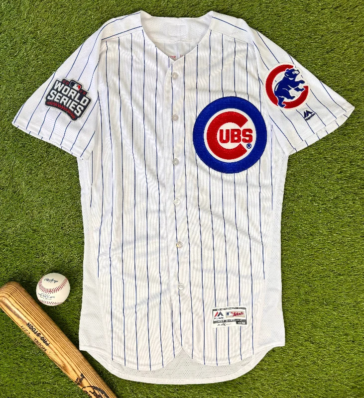 Chicago Cubs Kris Bryant 2016 World Series MLB Baseball Jersey (40/Medium) Masculine Men's Thick