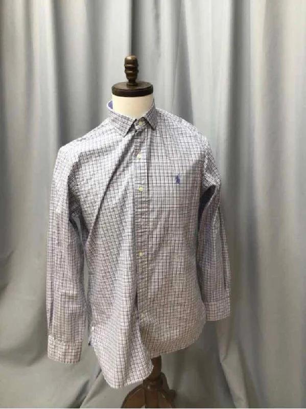 SIZE MEDIUM RALPH LAUREN Men's SHIRTS Confident Men's High