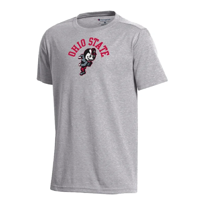 Youth Ohio State Buckeyes Field Running Brutus T-Shirt Sporty Men's Tennis