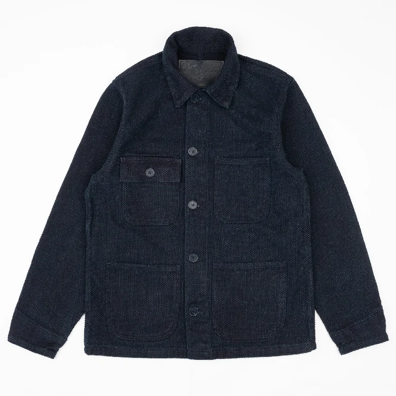 Chore Coat - Indigo Sashiko Laid