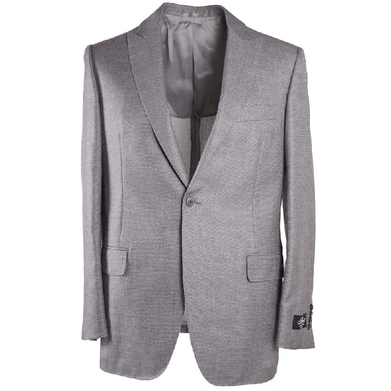 Belvest Wool-Silk-Linen Sport Coat Refined Men's Velvet