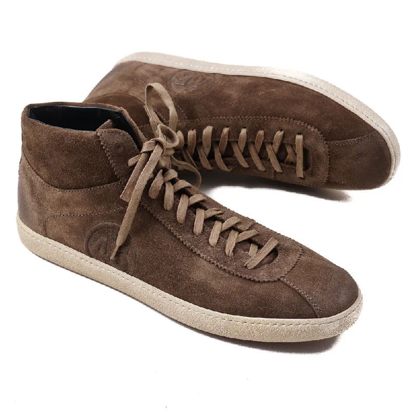 Santoni for AMG Mid-Top Suede Sneakers Dynamic Men's Glow