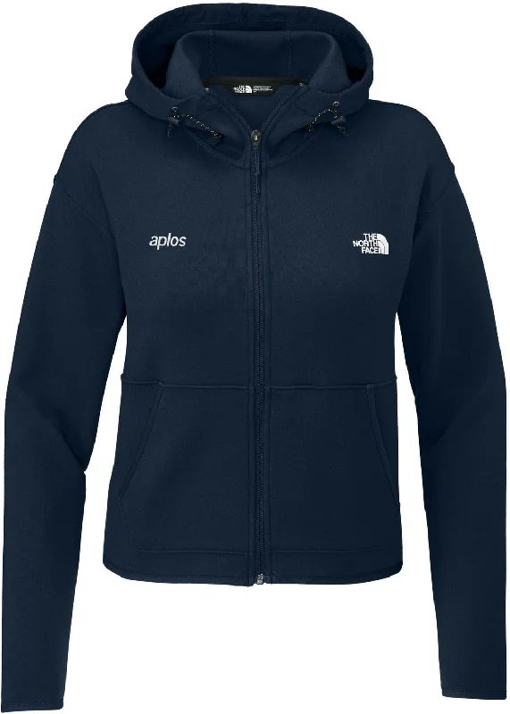 The North Face Ladies Double-Knit Full-Zip Hoodie Refined Men's Classic 