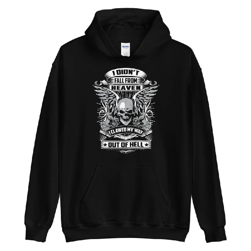 I Didn't Fall From Heaven - Skull Hoodie - up tp 5XL Street