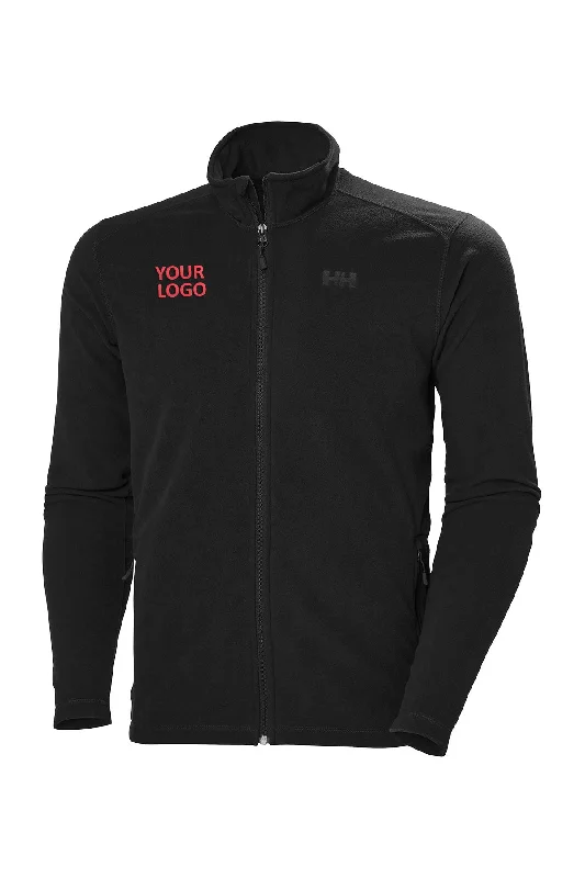 Helly Hansen Mens Daybreaker Custom Fleeces, Black Sporty Men's Athleisure 