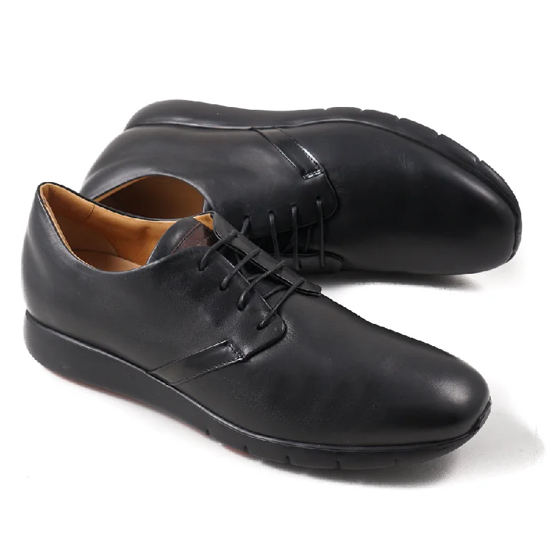 Santoni Leather Derby with Sport Soles Relaxed Men's Australian 