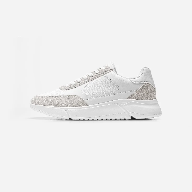 Premium Mesh Runner | White Traditional Men's Country