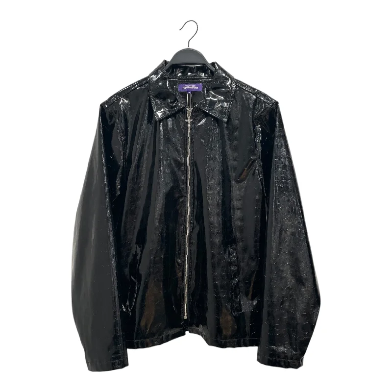 Fucking Awesome/Jacket/M/Acrylic/BLK/Embossed Vinyl Jkt Tough Men's Tactical