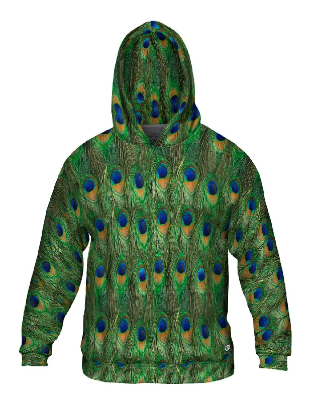 Peacock Feathers Stylish Men's Neon