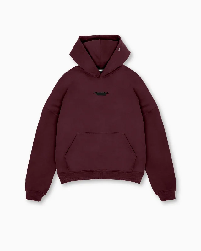 HOODIE - WINE Organic