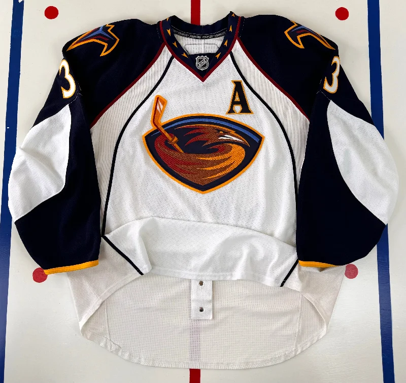 Atlanta Thrashers 2010-2011 Dustin Byfuflien NHL Hockey Jersey (58+/XXXL) Casual Men's Japanese 