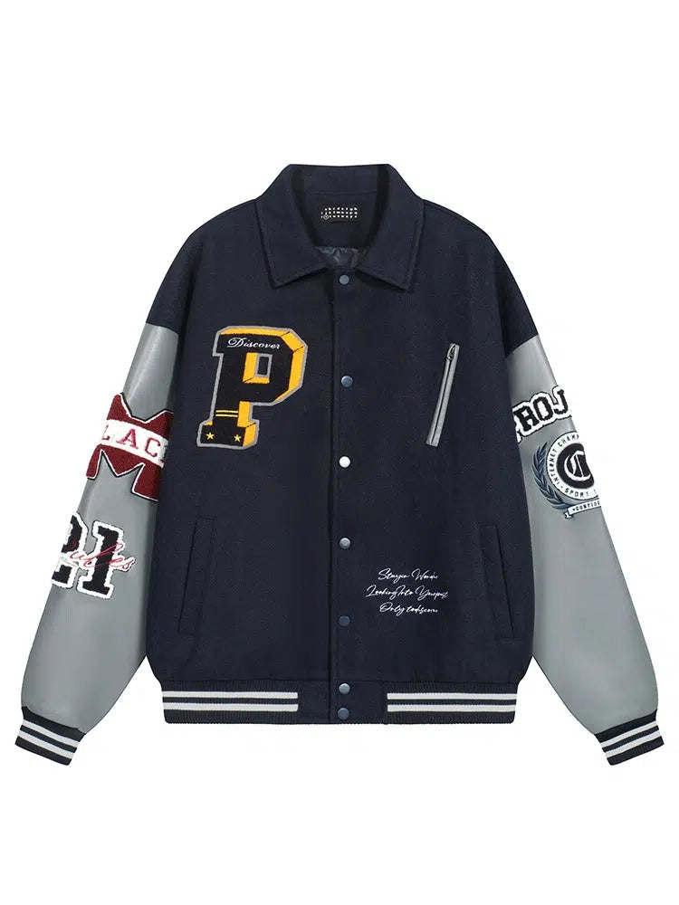 Vintage Varsity Letterman Jacket Vacation