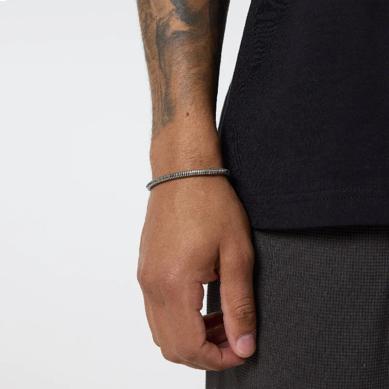 Snake Bracelet | Silver Cool Men's Skate