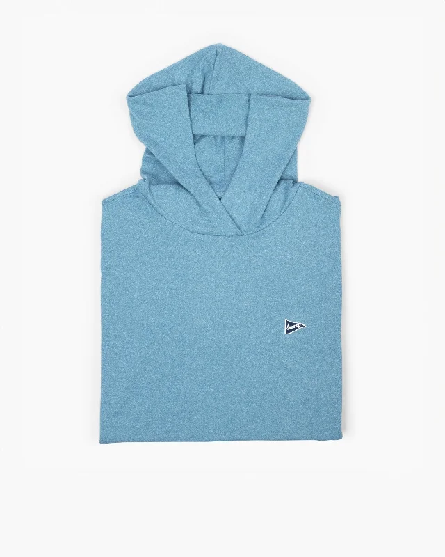 The Gimme Hoodie - Ocean Blue Monochromatic Office Style