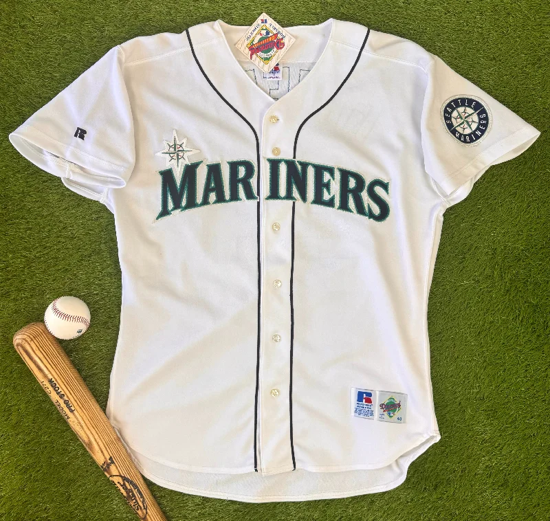 Seattle Mariners 1992-1999 Ken Griffey Jr. MLB Baseball Jersey (48/XL) Refined Men's Hand