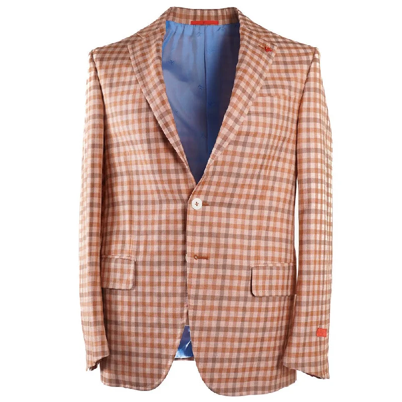 Isaia Wool and Cotton Sport Coat Traditional Men's Country