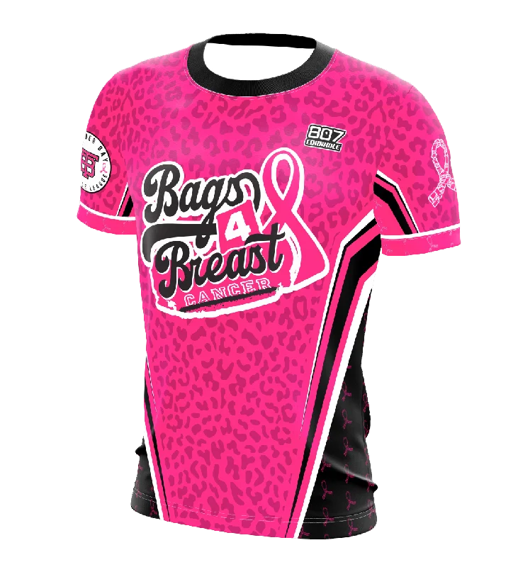 807 Thunder Bay Pink Cancer Jersey Dapper Men's Bow