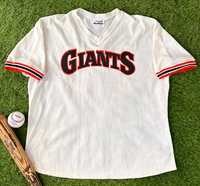 San Francisco Giants 1985 Will Clark BP MLB Baseball Jersey (XXL) Vacation