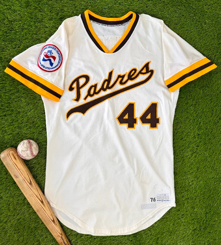 San Diego Padres Willie McCovey 1976 MLB Baseball Jersey (40/Medium) Minimalist Men's Casual 