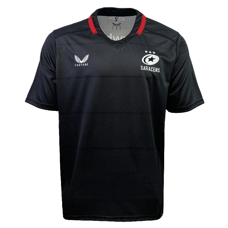 Saracens 24/25 Replica Home Jersey by Castore Lumberjack