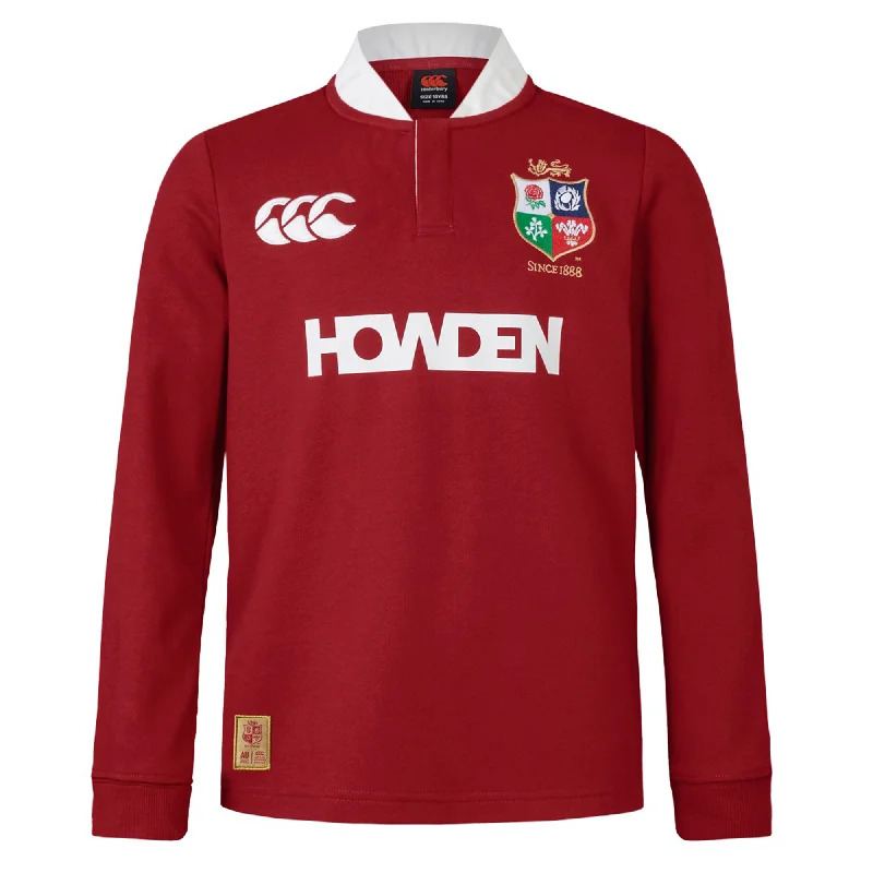 Youth British & Irish Lions 2025 Long Sleeve Classic Jersey by Canterbury Dynamic Men's Glow