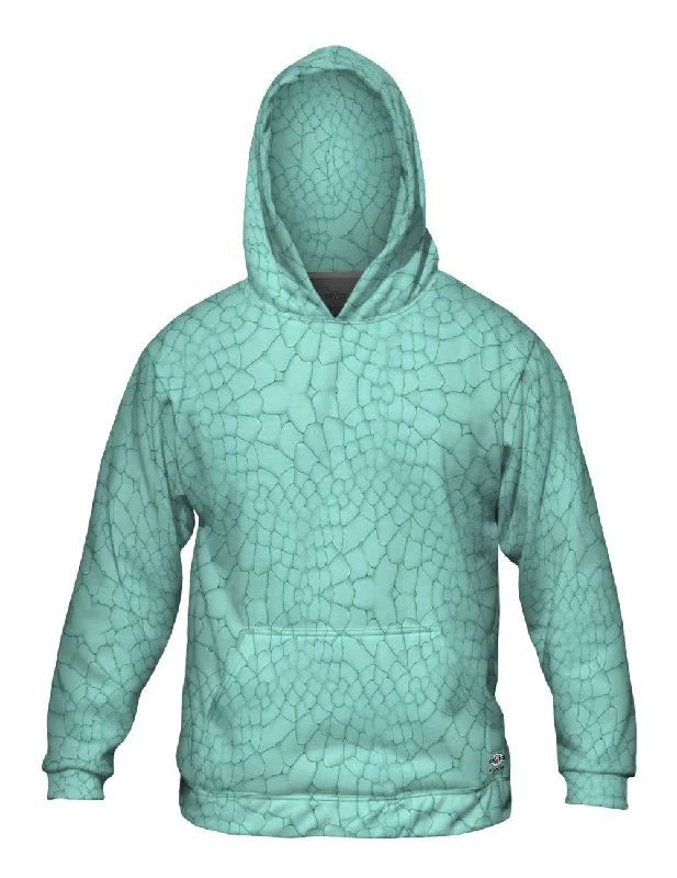 Trippy Aqua Snake Skin Modern Men's Tech