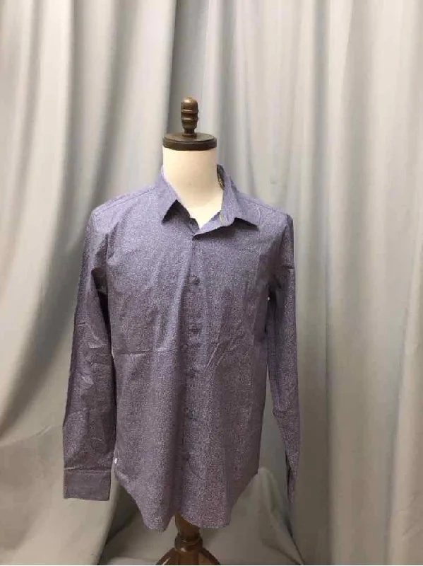 SIZE LARGE DENIM & FLOWER Men's SHIRTS Masculine Men's Thick