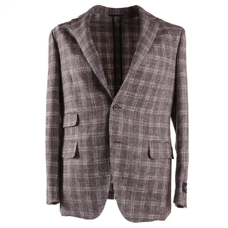 Belvest Unlined Linen-Wool-Silk Sport Coat Cool Men's Skate