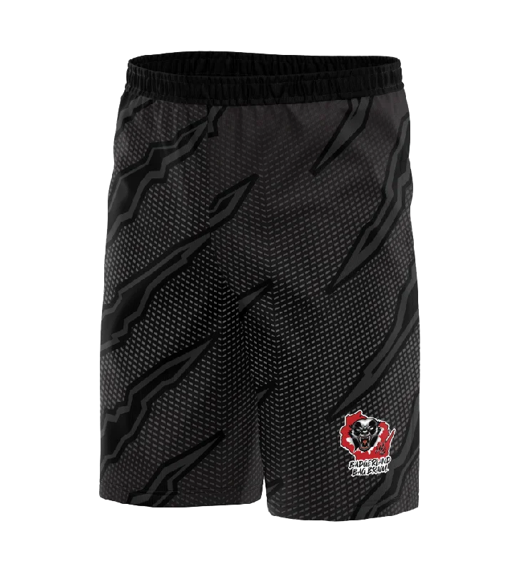 Badgerland Brawl Shorts Black Bohemian Men's Free