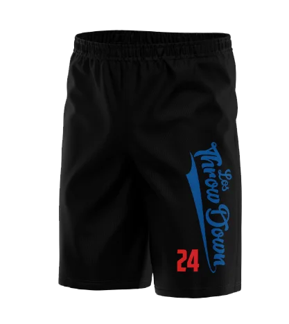 Spencer Makenzies Throwdown 2024 Dodger Shorts Traditional Men's Wool