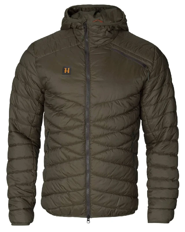 Harkila Logmar Insulated Packable Hooded Jacket Cclassic Men's Tweed