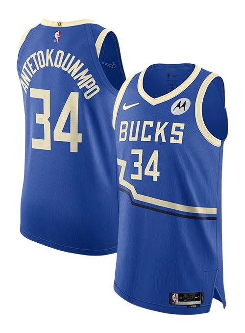 Nike 2024-25 City Edition Giannis Antetokounmpo Authentic Jersey Casual Men's Japanese 