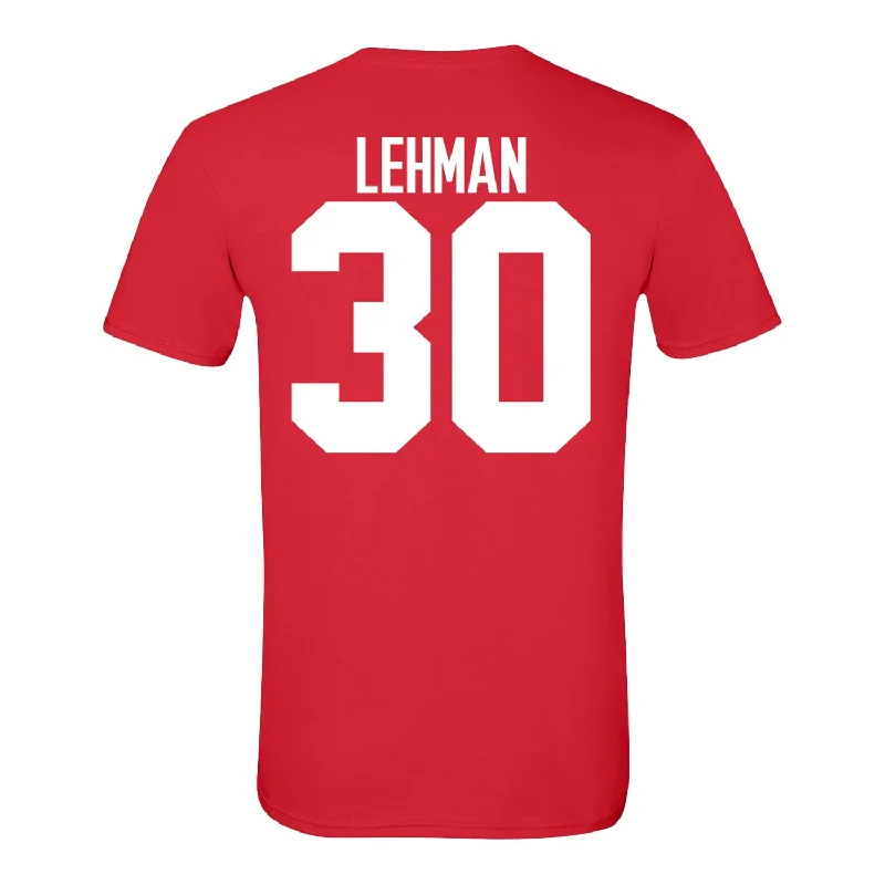 Ohio State Buckeyes Men's Lacrosse Student Athlete #30 Jack Lehman T-Shirt Preppy Men's College