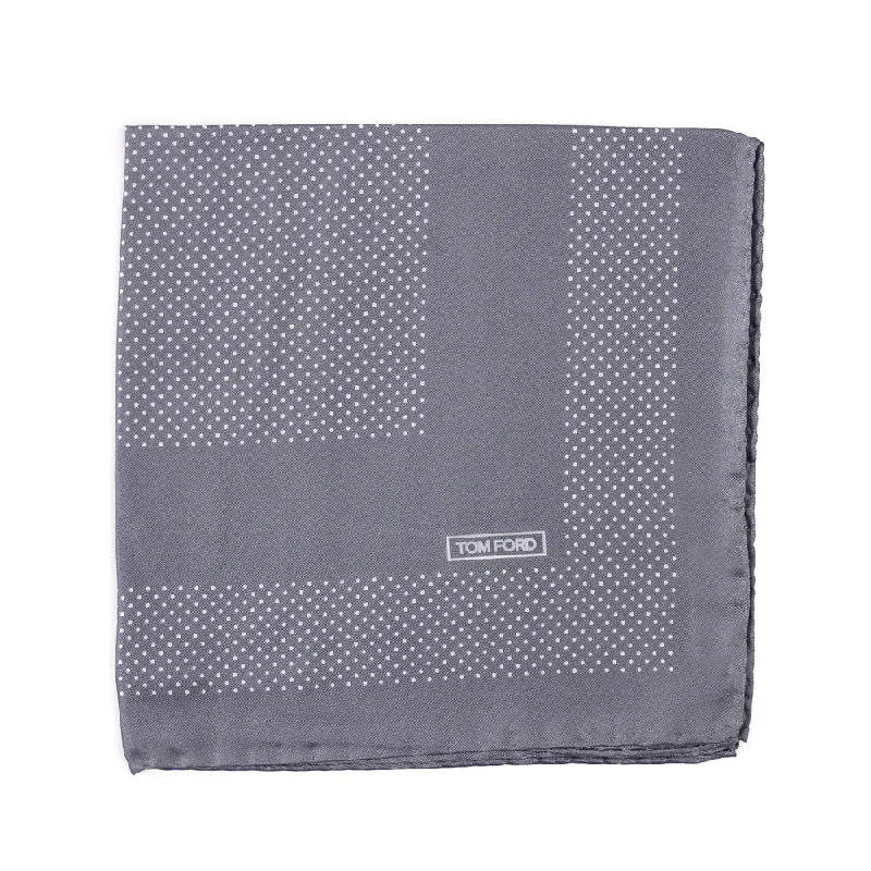 Tom Ford Dot Print Pocket Square Cozy Men's Winter